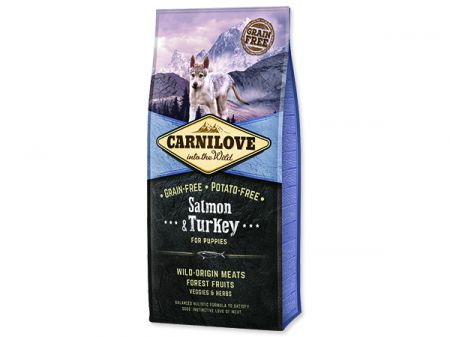 CARNILOVE Salmon & Turkey for Puppies - 12kg