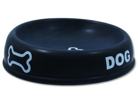 Miska DOG FANTASY keramická černá 20 cm - 300ml