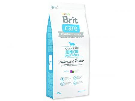 BRIT Care Grain-free Junior Large Breed Salmon & Potato - 12kg