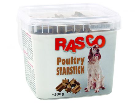 Pochoutka RASCO Dog starstick drůbeží - 530g