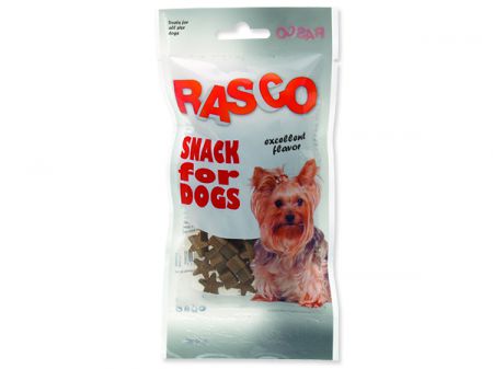 Pochoutka RASCO Dog hvězdičky drůbeží - 50g