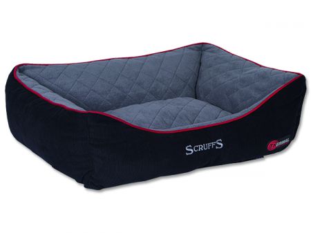 Pelíšek SCRUFFS Thermal Box Bed černý XL