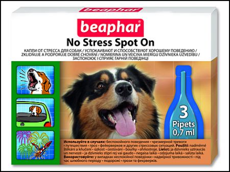 BEAPHAR Spot On No Stress pro psy - 2,1ml