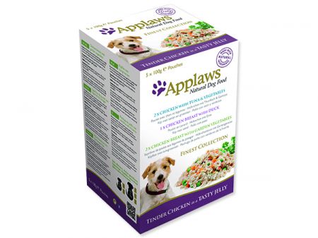 Kapsičky APPLAWS Dog Jelly Finest Selection multipack - 500g
