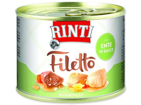 Konzerva RINTI Filetto kuře + kachna ve šťávě - 210g