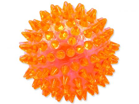 Hračka DOG FANTASY míček pískací oranžový 8 cm