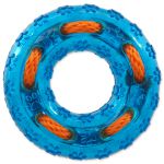 Hračka DOG FANTASY kruh gumový modrý 12 cm