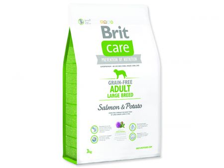 BRIT Care Grain-free Dog Adult Large Breed Salmon & Potato - 3kg