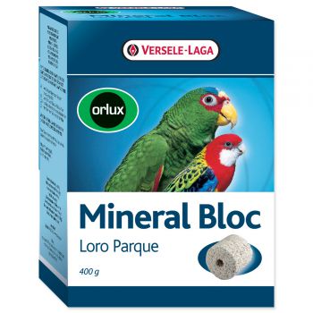 Minerální blok VERSELE-LAGA Loro Parque  lisovaný grit s korály velké papoušky - 400g