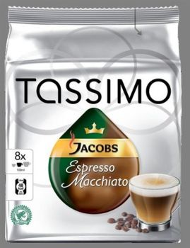 Kapsle Jacobs Krönung Espresso Macchiato pro Tassimo