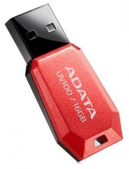 Flash USB 8 GB USB 2.0 DashDrive UV 100 červený