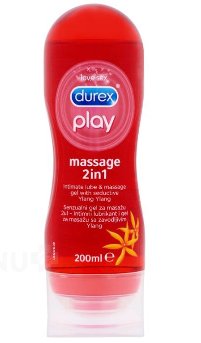 Durex Play - Masážní gel 2v1 Smyslný 200 ml