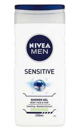 Nivea (p.k. Solvent) sprchový gel - men sensitive 250ml
